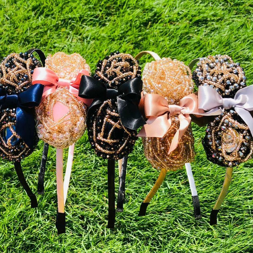 Headband - Rose | Buy Beautiful Headbands for Girls | Smiley Buttons